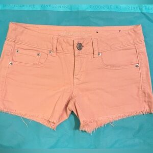American Eagle Outfitters Women's Soft Pink Jean Shorts